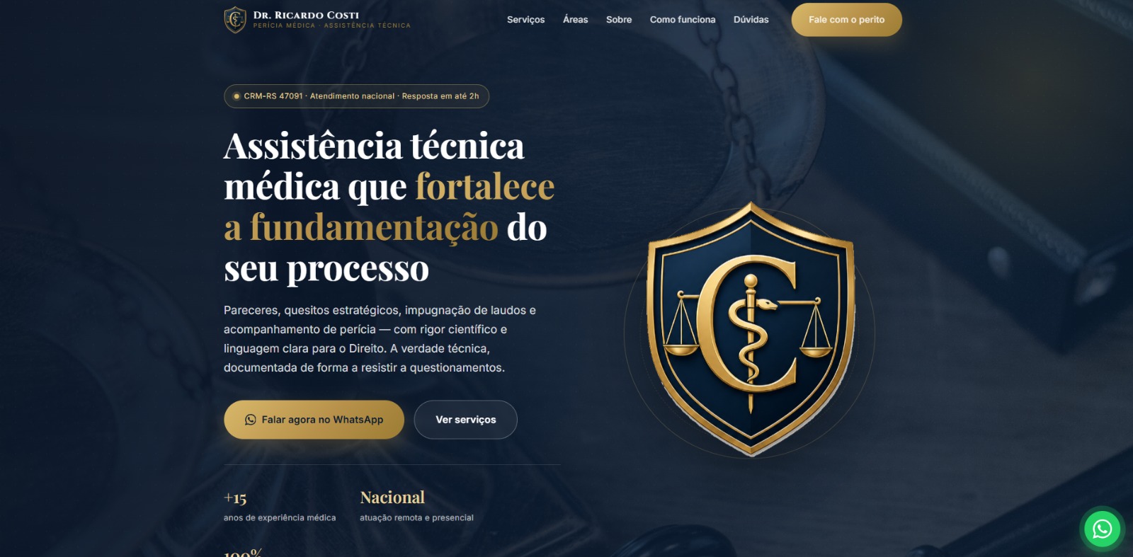 Dr. Ricardo Costi website