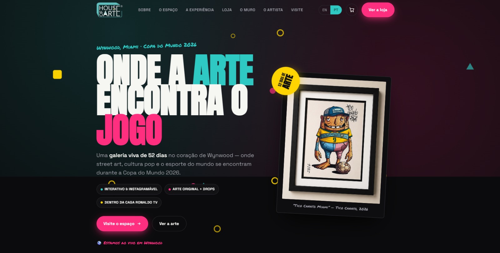 House of Arte website